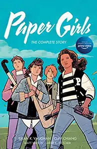 Book cover for Paper Girls by Brian K. Vaughn and Cliff Chiang