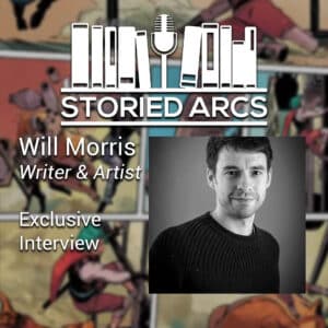 Comic writer and artist Will Morris