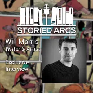 Comic writer and artist Will Morris